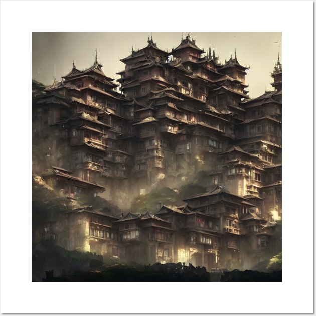 Precursors Fortress Wall Art by tdraw